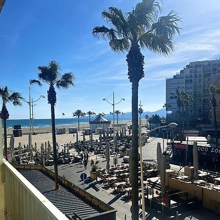 Appartement 20 Mts Plage, Pl Mediterranee, Vue Mer Parking Canet-en-Roussillon Exteriör bild