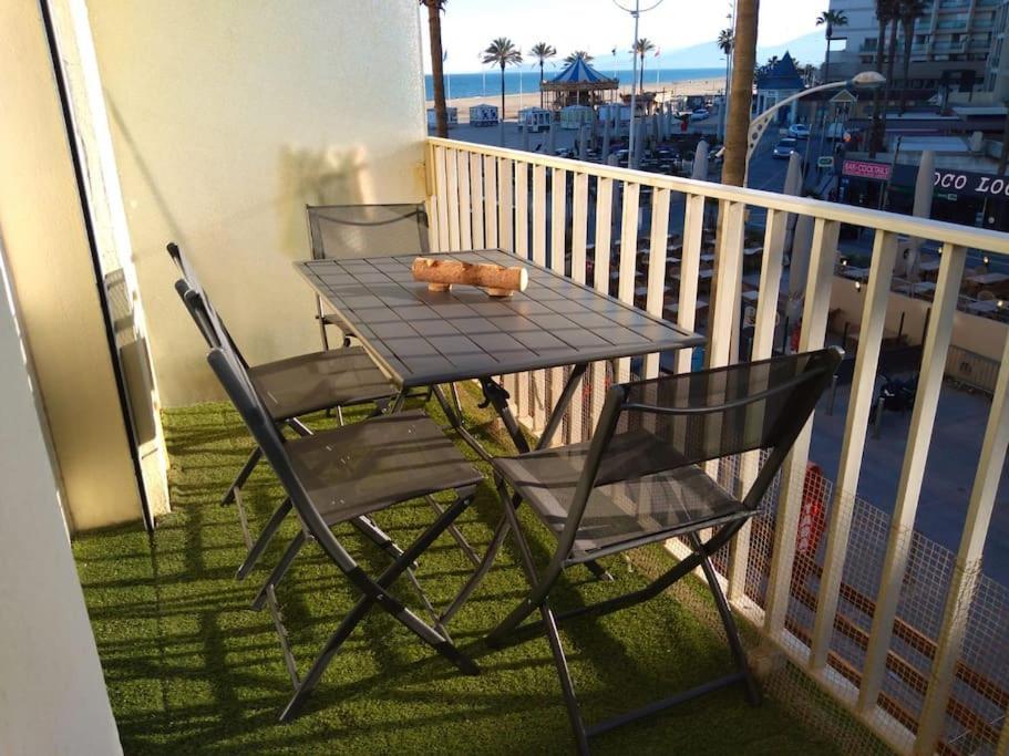 Appartement 20 Mts Plage, Pl Mediterranee, Vue Mer Parking Canet-en-Roussillon Exteriör bild