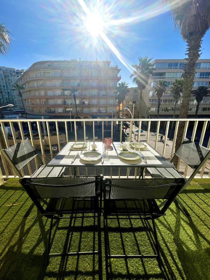 Appartement 20 Mts Plage, Pl Mediterranee, Vue Mer Parking Canet-en-Roussillon Exteriör bild