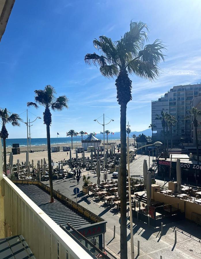 Appartement 20 Mts Plage, Pl Mediterranee, Vue Mer Parking Canet-en-Roussillon Exteriör bild