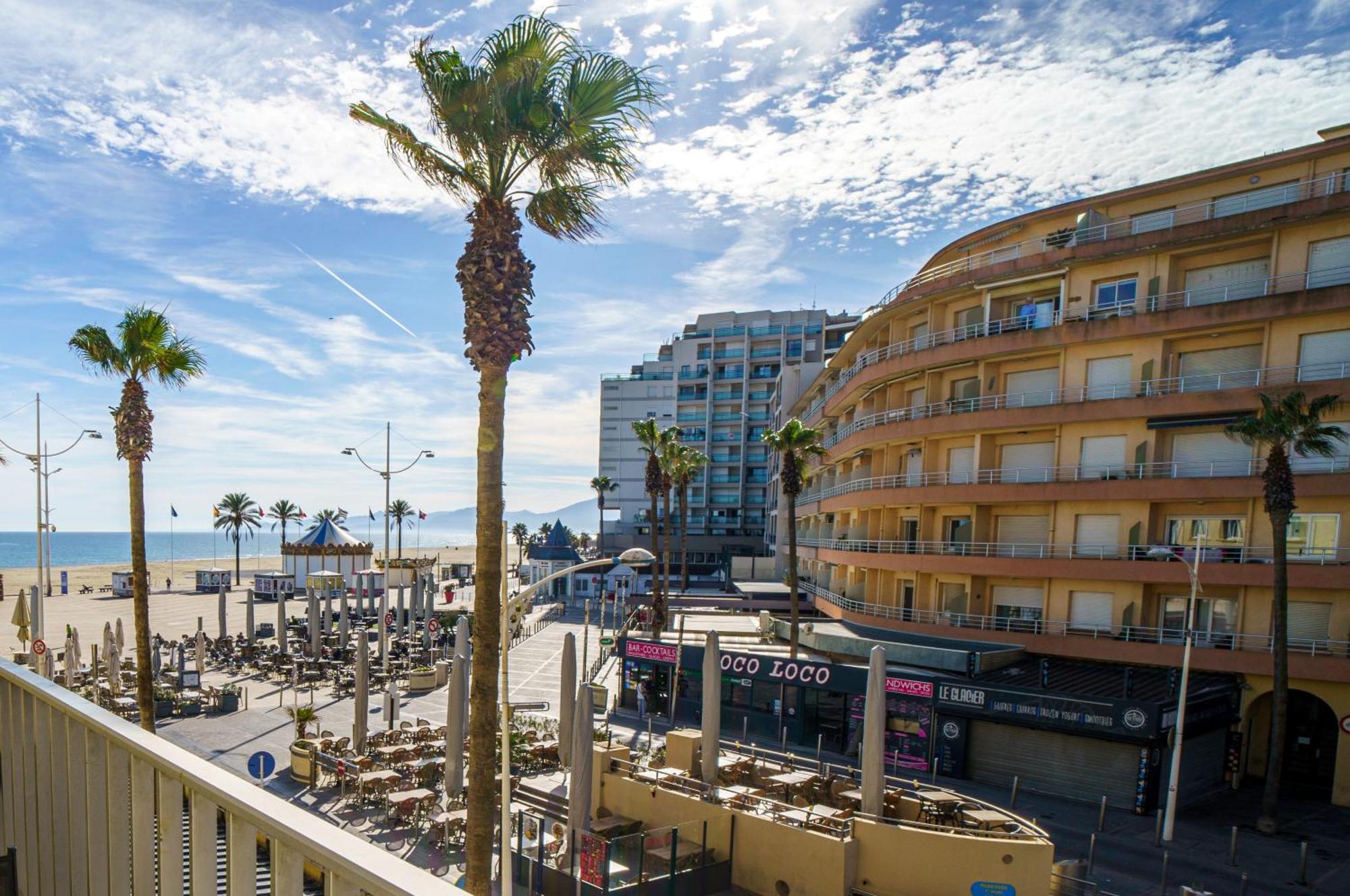Appartement 20 Mts Plage, Pl Mediterranee, Vue Mer Parking Canet-en-Roussillon Exteriör bild