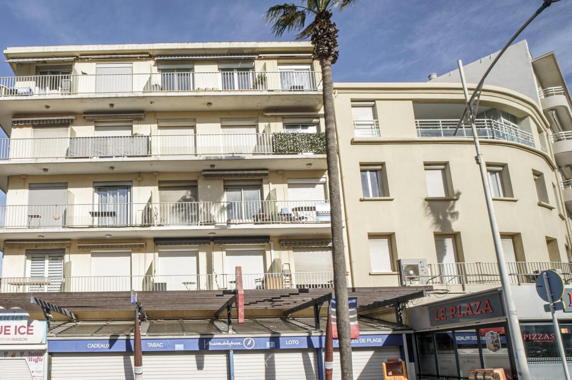 Appartement 20 Mts Plage, Pl Mediterranee, Vue Mer Parking Canet-en-Roussillon Exteriör bild