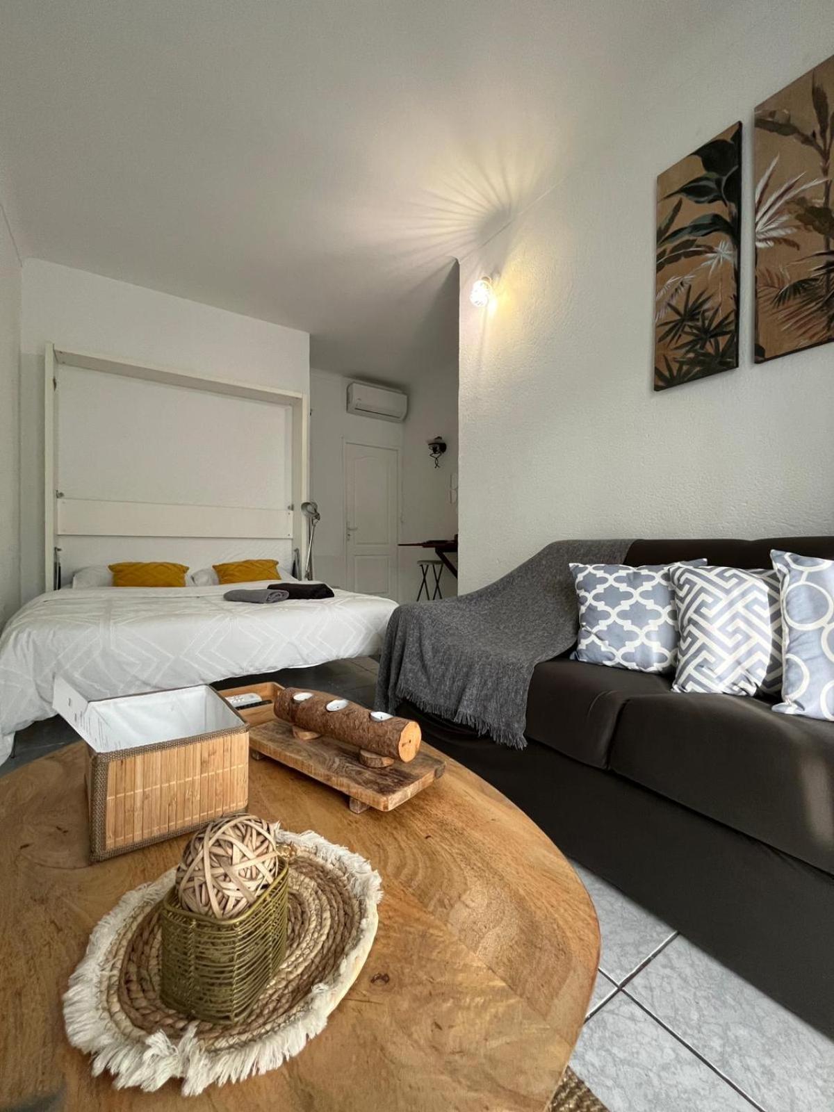 Appartement 20 Mts Plage, Pl Mediterranee, Vue Mer Parking Canet-en-Roussillon Exteriör bild